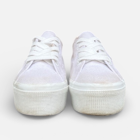Superga 2790 Platform Sneaker in White Women's Size EU 36; US 6 - Picture 5 of 11